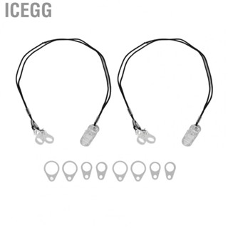 Icegg 2pcs   And  Lost Lanyard BTE Aids Protector For