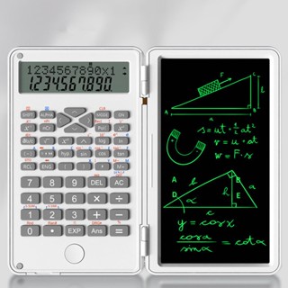 Twowood เครื่องคิดเลขอัจฉริยะ หน้าจอ LCD แบบสองบรรทัด