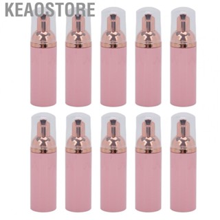 Keaostore 10Pcs 50ml Foam Pump Bottle PET Material Big Mouth