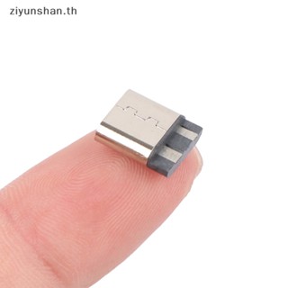 Ziyunshan แจ็คเชื่อมต่อ Type-C 3.1 USB Type-C 2Pin ตัวเมีย สําหรับชาร์จโทรศัพท์มือถือ 5 ชิ้น