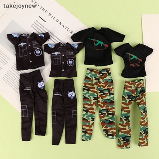 [takejoynew] ชุดเสื้อผ้า ลายพราง 30 ซม. สําหรับตุ๊กตา KLB