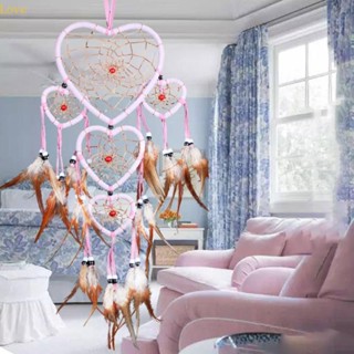 Love ตาข่ายดักฝัน มาคราเม่ โลหะ ทรงกลม ขนาด 50-200 มม. สําหรับทําตาข่ายดักฝัน แฮนด์เมด