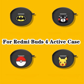 【พร้อมส่ง】เคสหูฟัง แบบนิ่ม ลายการ์ตูน สําหรับ Redmi Buds 4 Redmi Buds 4