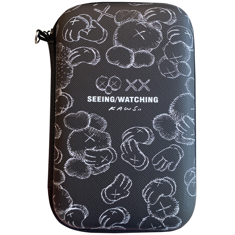 กระเป๋าเคส ลายมิกกี้ มินนี่เมาส์น่ารัก สําหรับจัดเก็บหูฟัง สายชาร์จพาวเวอร์แบงค์