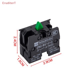 [EruditerT] สวิตช์ปุ่มกด XB2 ZB2-BE102C(NC) ZB2-BE101C (NO) 2 ชิ้น [ใหม่]