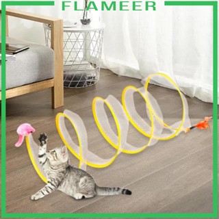 [Flameer] ของเล่นอุโมงค์แมว ขนาดเล็ก สําหรับกระต่าย สัตว์ขนาดเล็ก