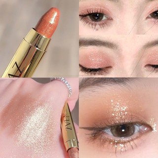 อายแชโดว์ ดินสออายแชโดว์กลิตเตอร์ พร้อมฟองน้ํา เมทัลลิก ติดท…