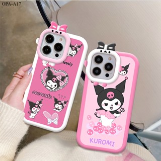 OPPO A15 A15S A16K A16E A17 A17K A3S A12E A74 A78 A95 A96 4G 5G เคสออปโป้ สำหรับ Case Cartoon Kulomi เคส เคสโทรศัพท์ เคสมือถือ Full Cover Hard Phone Cases Casing