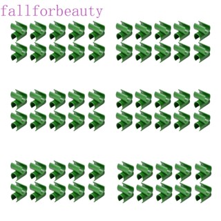 FALLFORBEAUTY คลิปไม้กางเขน พลาสติก สําหรับปลูกต้นไม้ เถาวัลย์ สวน