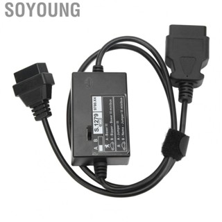 Soyoung OBD2 Adapter Cable  OBD Diagnostic High Efficiency Practical Durable Stable Performance for Car