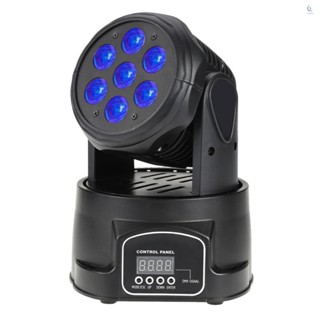 4 in 1 ไฟ LED 7 ดวง RGBW 105W DMX512 9/14 ช่อง สําหรับดีเจ คลับ ดิสโก้ เวที ปาร์ตี้