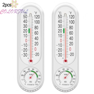 【COLORFUL】-20-120 (RH) Greenhouse Temperature Indoor Thermometer Meter Hygrometer