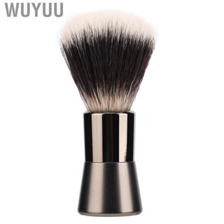 Wuyuu Shaving Brush  Aluminum Alloy Handle Beard Professional Mellow for Home Travel