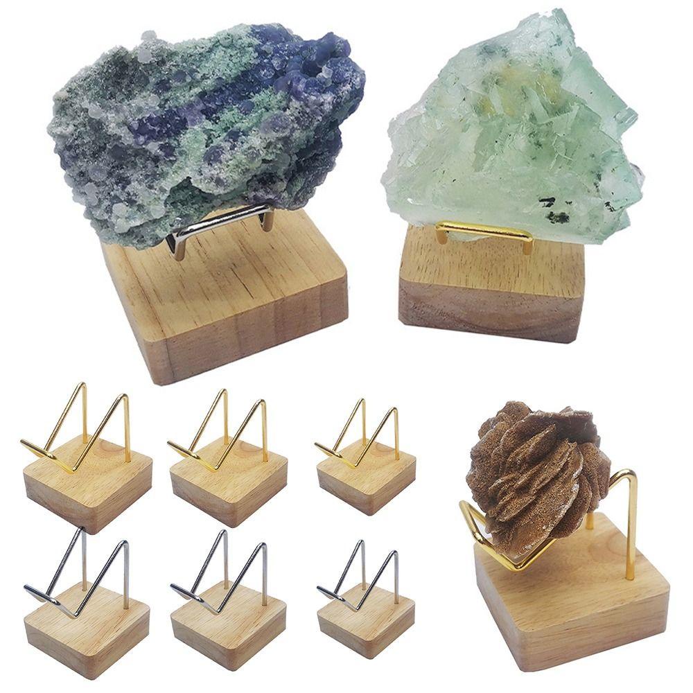 BANANA1 ฐานวางลูกบอลคริสตัล หินอาเกต โลหะ สําหรับตั้งโต๊ะ - รูปที่ 4