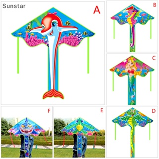 Sunstar ว่าวหางว่าว ลายการ์ตูน Delta ขนาด 135 ซม. คุณภาพสูง ของเล่นสําหรับเด็ก