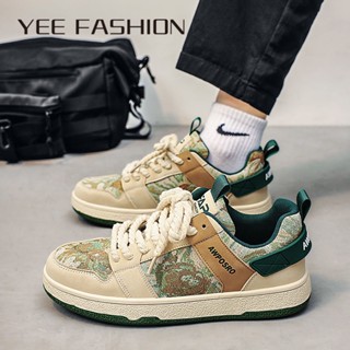 YEE Fashion  รองเท้า ผ้าใบผู้ชาย ใส่สบาย ใส่สบายๆ สินค้ามาใหม่ แฟชั่น ธรรมดา เป็นที่นิยม ทำงานรองเท้าลำลอง 2023 NEW 070109 สวย ทันสมัย Comfortable Beautiful D23D09A 37Z230910