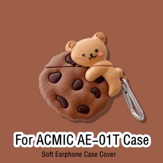 【Ĕĕ】เคสหูฟัง แบบนิ่ม กันกระแทก กันการสึกหรอ สําหรับ ACMIC AE-01T ACMIC AE-01T