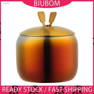 Biuboom โหลใส่เครื่องเทศ สเตนเลส รูปตัว U ทนทาน สําหรับตกแต่งบ้าน