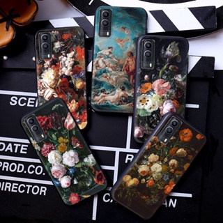 เคสโทรศัพท์มือถือแบบนิ่ม ลายผีเสื้อ ดอกไม้ ในแจกัน Y212 สําหรับ Vivo Y5S Y11 Y11S Y12S Y20i Y20S Y20 Y30 Y17 Y12 Y15 Y19 Y20 Y21 Y33S Y21S