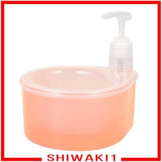 [Shiwaki1] 2 in 1 ขวดปั๊มสบู่เหลว พร้อมที่วางฟองน้ํา 1000 มล. สําหรับโรงแรม เคาน์เตอร์