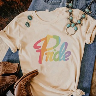 เสื้อยืด พิมพ์ลายอนิเมะ Pride สไตล์ฮาราจูกุ สตรีท สําหรับผู้หญิง