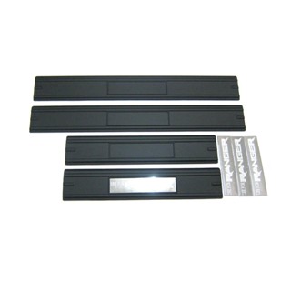 ชายบันได 4ประตู FORD RANGER 2012 - 2020 กันรอยประตู กันลาย สีดำด้าน ฟอร์ด เรนเจอร์ แรงเจอร์ ชายบันไดประตูรถ กันรอย