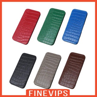 [Finevips] กระเป๋าสตางค์ กระเป๋าใส่บัตรเครดิต PU สําหรับผู้หญิง ผู้ชาย เดินทาง เคสนามบัตร ลําลอง