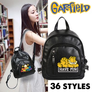 Garfield กระเป๋าเป้สะพายหลัง กระเป๋านักเรียน น่ารัก ของขวัญเครื่องเขียน สําหรับผู้หญิง