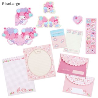 [RiseLarge] ใหม่ ชุดกระดาษโน้ต ลายการ์ตูน Hello Kitty Kuromi น่ารัก