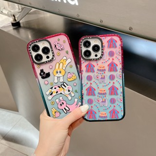 Casetify เคสป้องกันโทรศัพท์มือถืออะคริลิค ลายกระต่ายนําโชค สําหรับ iPhone 14 12 13 Pro Max