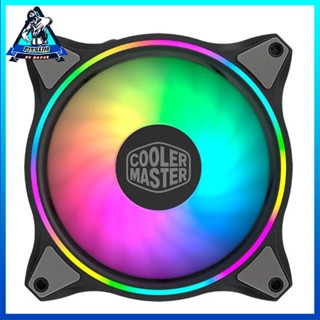 [Ready] MF140 HALO ARGB 14cm RGB 5V/3PIN Computer Case Quiet PWM Fan PC CPU Cooler [F/8]