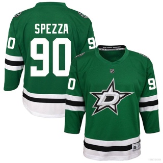 เสื้อยืดแขนยาว พิมพ์ลาย QY NHL Dallas Stars Jason Spezza พลัสไซซ์ สไตล์สปอร์ต