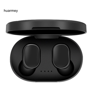 Huarmey A6S หูฟังสเตอริโอไร้สาย บลูทูธ เบส แบบพกพา สําหรับ Android iPhone