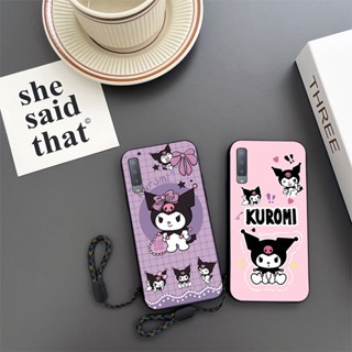 เคสโทรศัพท์มือถือ ลายคุโรมิน่ารัก สําหรับ Samsung Galaxy A3 A5 2016 2017 A7 A9 A6 A8 2018 2019