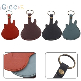 ⭐READY STOCK ⭐Protective Leather Keychain Bag for Guitar Picks | Professional Plectrum Carrier