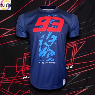 เสื้อยืด พิมพ์ลาย Duisui Marc M á rquez MotoGP Marc Marquez 93 # MG0091 ไซซ์ S-5XL