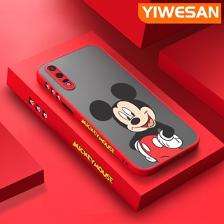 สําหรับ Huawei P20 P20 Pro เคสการ์ตูนมิกกี้เมาส์ ดีไซน์ใหม่ ซิลิโคน กันกระแทก เคสโทรศัพท์ แบบแข็ง ฝ้า บาง