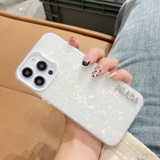 เคสโทรศัพท์มือถือ ลายตัวอักษร ประดับเพชร สร้างสรรค์ สําหรับ IPhone 14 ProMax 11 12 13 Pro Max Plus