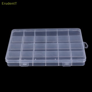 [ErudentT] กล่องพลาสติก 24 ช่อง สําหรับใส่เครื่องประดับ ลูกปัด
 [ใหม่]