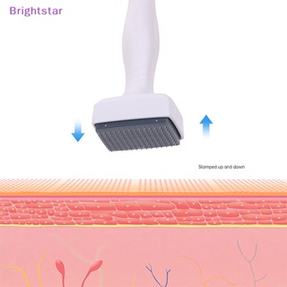 Brightstar 140A แสตมป์ไมโครเดอร์มา ปรับได้ สําหรับดูแลผิวหน้า หนังศีรษะ ผมร่วง รักษาสิว ริ้วรอย ปรับปรุงความงาม ใหม่