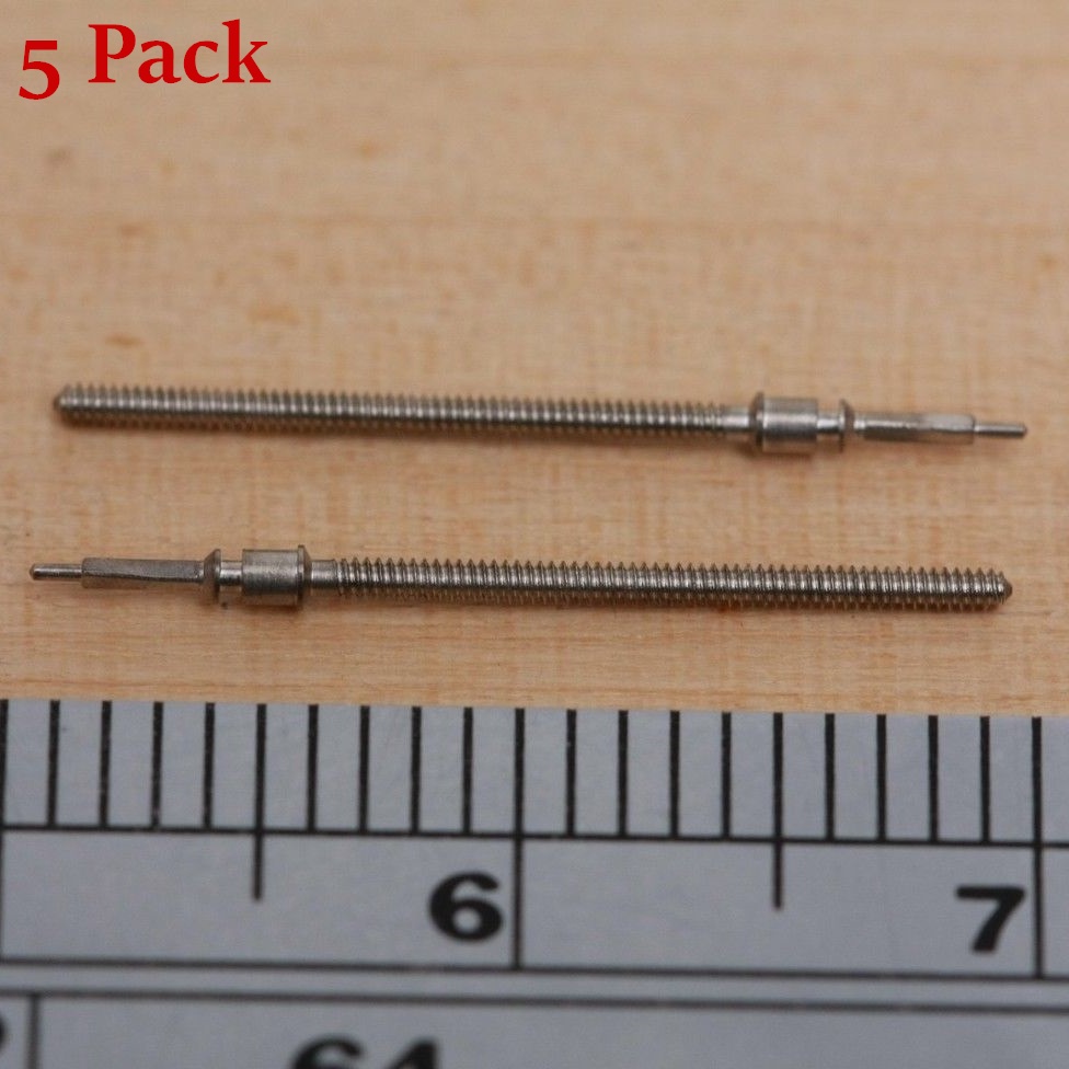 ก้านไขลาน 401 พิทช์ 0.9 มม. ยาว 18.9 มม. สีฟ้า สําหรับ ETA 2671 5 แพ็ค