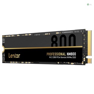 [พร้อมส่ง] โซลิดสเตทไดรฟ์ Lexar NM800 1TB M.2 NVMe SSD PCIe 4.0 NVMe1.4 ความเร็วในการอ่าน 7400MB/s