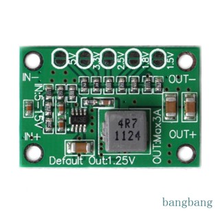 Bang บอร์ดแปลงพาวเวอร์ DC 5-16V เป็น 1 25V 1 5V 1 8V 2 5V 3 3V 5V 3A