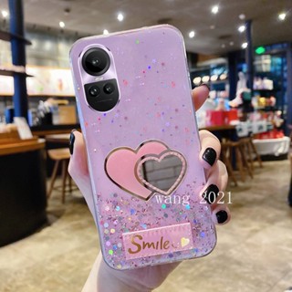 ใหม่ เคสโทรศัพท์มือถือแบบนิ่ม ใส ลายท้องฟ้ากลางคืน ดาวน้อย หลากสี สําหรับ OPPO Reno10 Pro+ Plus 5G Reno 10 Reno10Pro+ OPPO A78 NFC 4G 2023