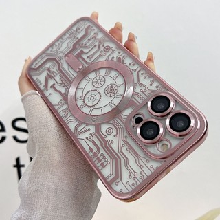 เคสชุบ ป้องกันกล้อง แผงวงจร สําหรับ iPhone 14 13 12 Pro Max