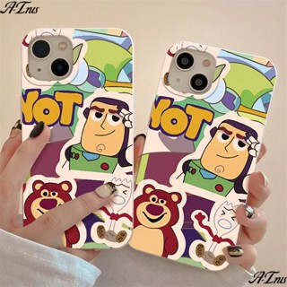 เคสโทรศัพท์มือถือแบบนิ่ม กันกระแทก ลาย Buzz Lightyear plus1114pro เรียบง่าย สําหรับ iPhone12 13 7max8 ALKL