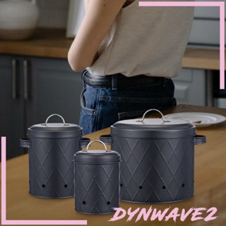 [Dynwave2] ชุดกระป๋องเก็บหัวหอม มันฝรั่ง หัวหอม กระเทียม อาหารแห้ง อเนกประสงค์ สําหรับทําอาหาร 3 ชิ้น