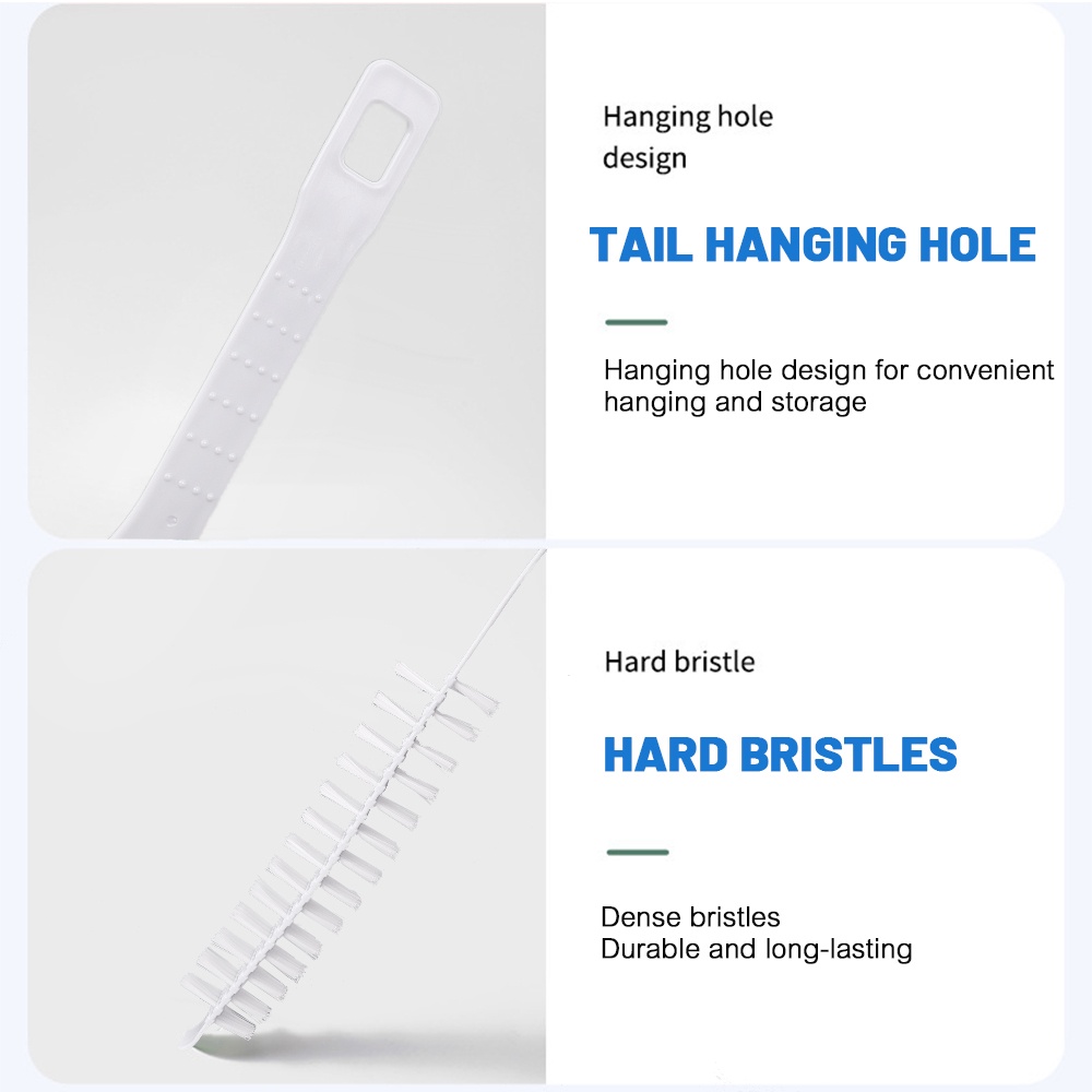 แปรงทําความสะอาดเครื่องซักผ้า ทรงกระบอก ด้านใน / ไนลอนพับได้ ผงซักฟอก สิ่งสกปรก / แปรงทําความสะอาด ยืดหยุ่น ทนทาน / เครื่องมือทําความสะอาดในครัวเรือน พร้อมผมยาว - รูปที่ 6