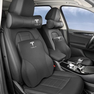 หมอนรองคอ สําหรับตกแต่งภายในรถยนต์ Tesla y x s 3