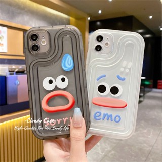 เคสโทรศัพท์มือถือแบบใส กันกระแทก ลายก้อนเมฆน่ารัก สําหรับ iPhone 14 11 13 12 Pro Max 7 8 Plus 7 8 SE 2020